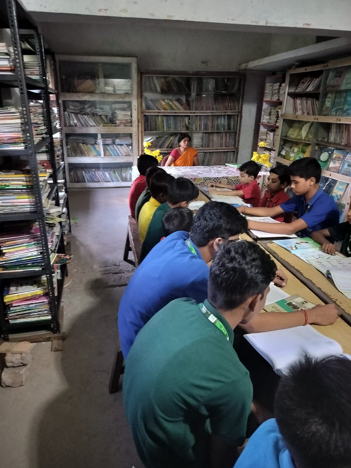 Library at D.P.S. Maheshkhunt